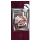 MICHAEL JORDAN NIKE CARD WITH 1 GR .999 SILVER