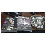 (4) RAIDERS PROGRAMS AND RAIDERS CLOCK
