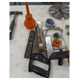LOT OF TOOLS, SAWS, ETC