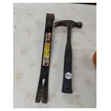 NAIL PULLER AND ESTWING HAMMER LOT