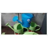 (3) WATERING CANS