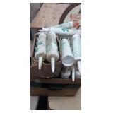 BOX FULL OF ACRYLIC CAULK