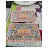 (2) ANTIQUE ASHTRAYS