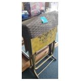 VINTAGE FOLDING TABLES WITH STAND
