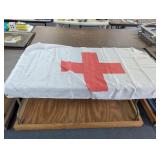 VINTAGE MEDICAL UNIT FLAG