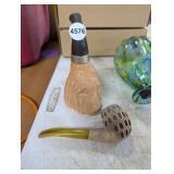 PIPE AND AVON BLOODHOUND PIPE BOTTLE