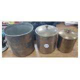 CANISTER SET, MISSING 1 LID