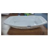 VINTAGE PYREX GOLDEN HONYSUCKLE  CASSEROLE DISH