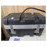BLACK PLASTIC CARRYING CASE