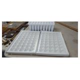 SKINNY ICE CUBE TRAY AND (2) ICE CUBE TRAYS