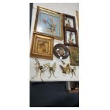LOT OF BUTTERFLY DECOR, WALL-ART, ETC
