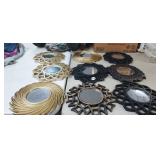 (14) WALL ART MIRRORS