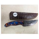 MHS CUTLERY HAND HONED KNIFE WITH SHEATH