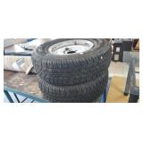 (2) 6 LUG 235/75R15 TIRES