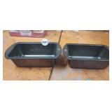 (2) LOAF PANS