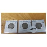 1929, 1930, 1935 BUFFALO NICKELS