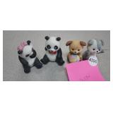 (4) AVON FIGURINES