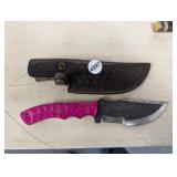 MHS CUTLERY HAND HONED KNIFE WITH SHEATH