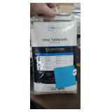 VINYL TABLECLOTH 60 X 84