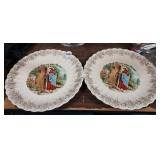 (2) GOD BLESS OUR HOME PLATES