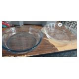 2 PYREX PIE PLATES