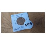 1937 GOLD PLATED BUFFALO NICKEL