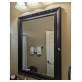 40" TALL FRAMED MIRROR