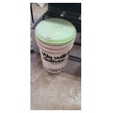 UNION PACIFIC RAILROAD BUCKET WITH LID