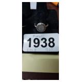 PANDORA STERLING SILVER RING, SIZE 8