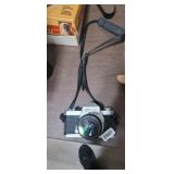 NIKON NIKKORMAT CAMERA WITH STRAP