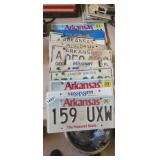 (10) LICENSE PLATES