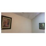 2 FLORAL WALL PICTURES