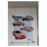 MUSTANG WALL SIGN *BRING TOOLS TO REMOVE