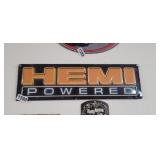 HEMI SIGN *BRING TOOLS TO REMOVE