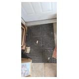 3X3 RUBBER MAT