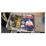 DALE EARNHARDT AND TONY STEWART BOOKS