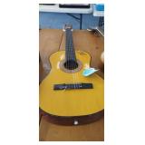 AUTOGRAPHED GUITAR, MARTY HAGGARD