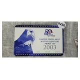 2023 US MINT 50 STATE QUARTERS PROOF SET