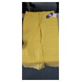 DIANE GILMAN YELLOW PANTS, SIZE 16W, NWT