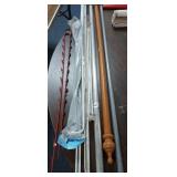 LOT OF CURTAIN RODS