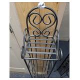 METAL DECORATED RACK