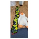 DUCK AND SNAKE DOG CHEW TOYS *NEW