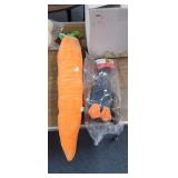 CARROT AND DUCK DOG TOYS *NEW