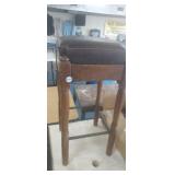 ANTIQUE BAR STOOL 28" TALL