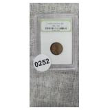 1934 EARLY LINCOLN CENT, SLABBED
