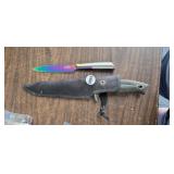 THYME & TABLE KNIFE, & KNIFE WITH SHEATH