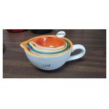 SET OF MEASURING CUPS