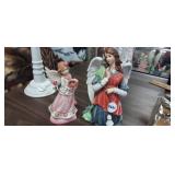 (2) CERAMIC FIGURINES