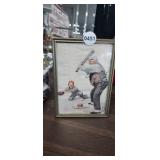 NORMAN ROCKWALL PRINT, FRAMED