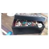 BOX FULL OF MIXED JEWELRY